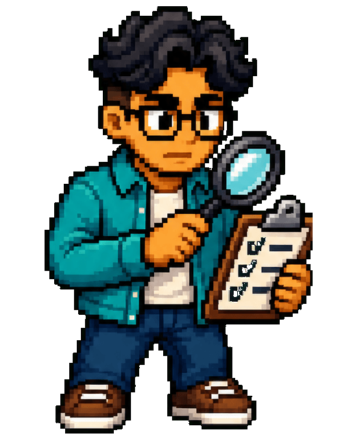 Local SEO Audit video game character