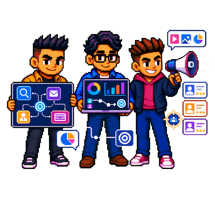 The Local SEO Masters working on Digital Marketing