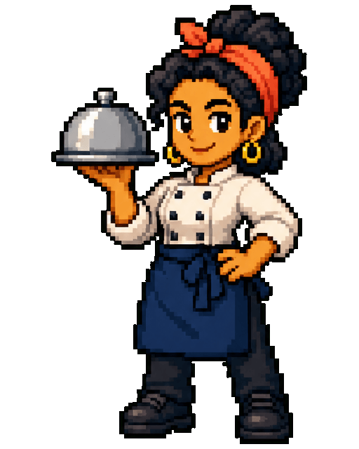 Local SEO for Restaurants video game character