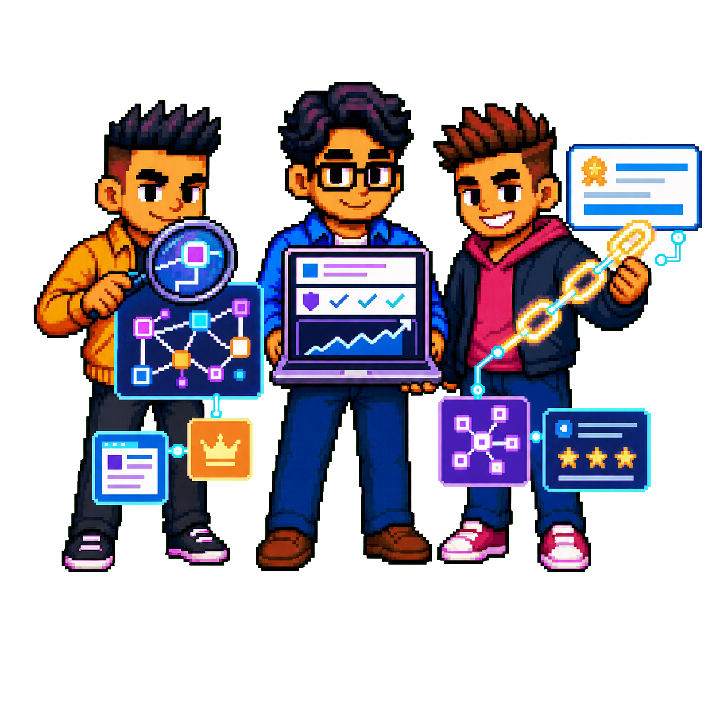 The Local SEO Masters working on Search Engine Optimization